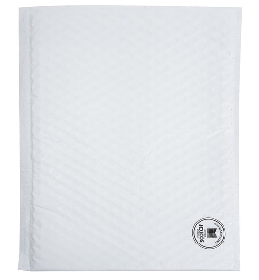 Scotch Poly Bubble Mailer - White