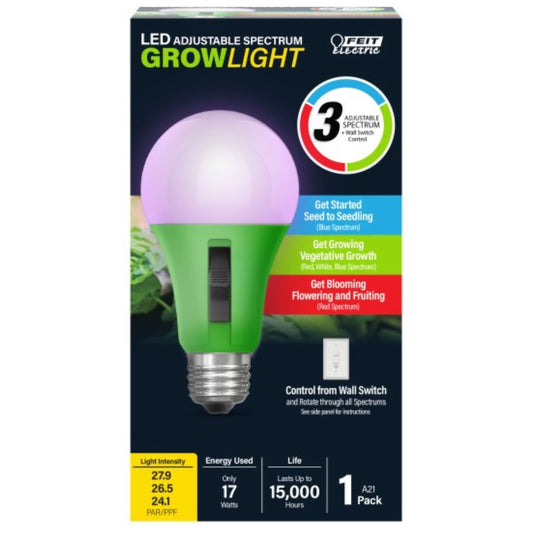 Feit Electric LED 4 Way Plant Grow Bulb A21