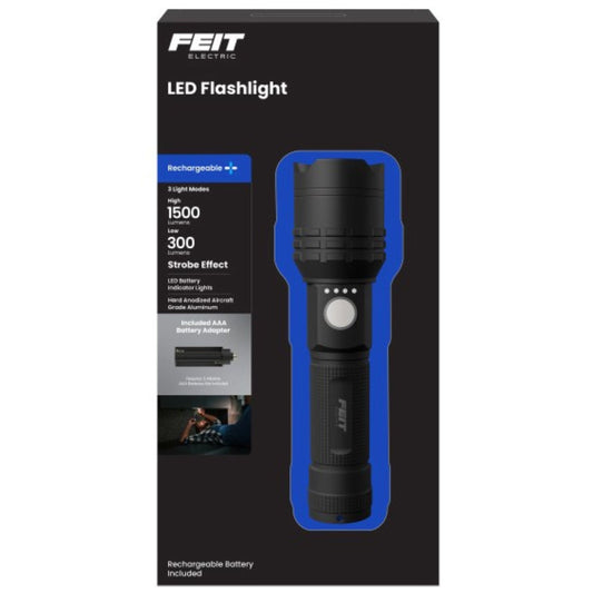 Feit Electric LED Flashlight 1500 Lumens