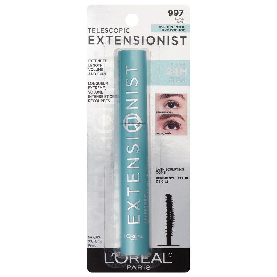 L'Oréal Telescopic Extensionist Waterproof Mascara - Black