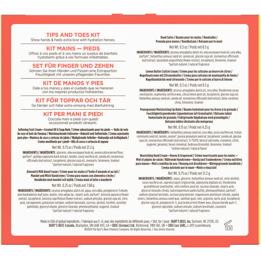 Burt's Bees Tips and Toes Gift Set
