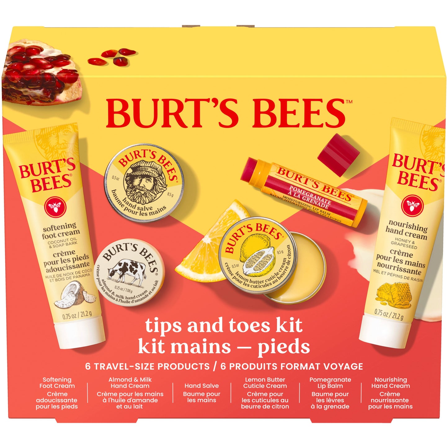 Burt's Bees Tips and Toes Gift Set