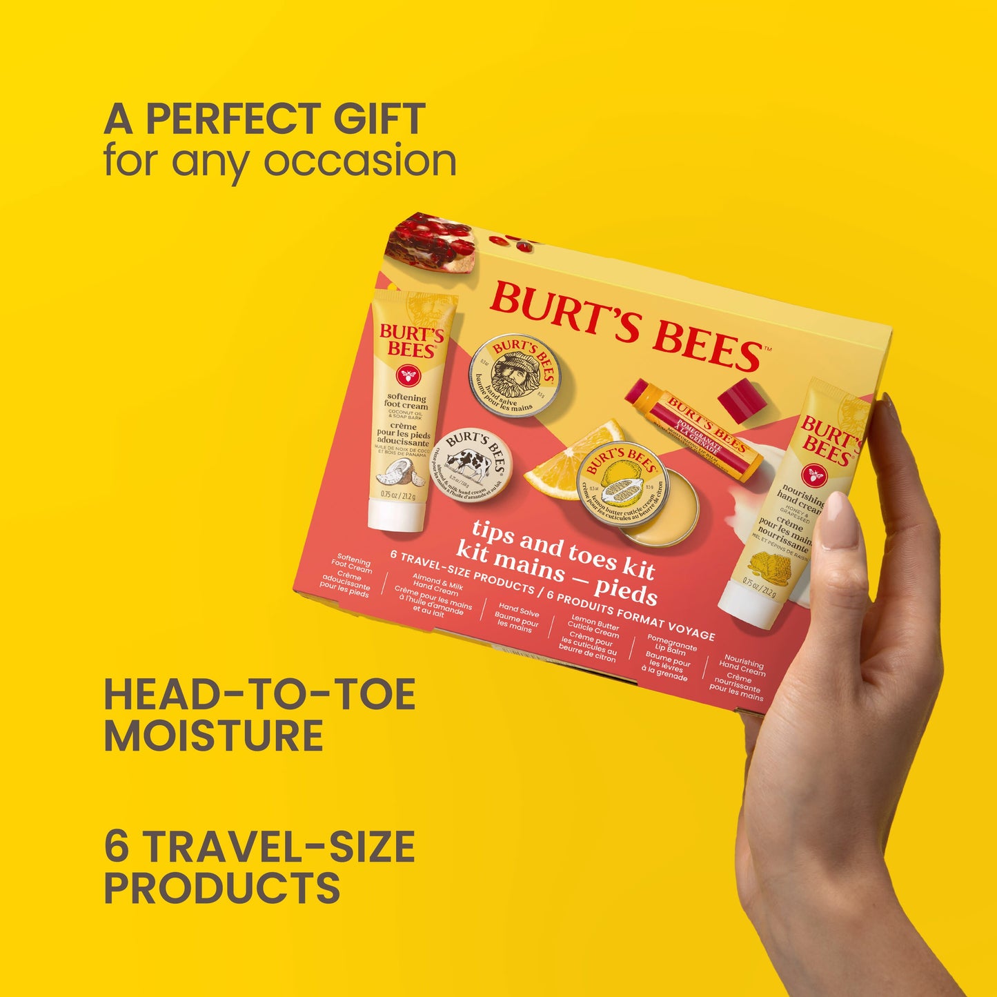Burt's Bees Tips and Toes Gift Set