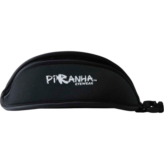 Piranha Black Zipper Glasses Sport Case