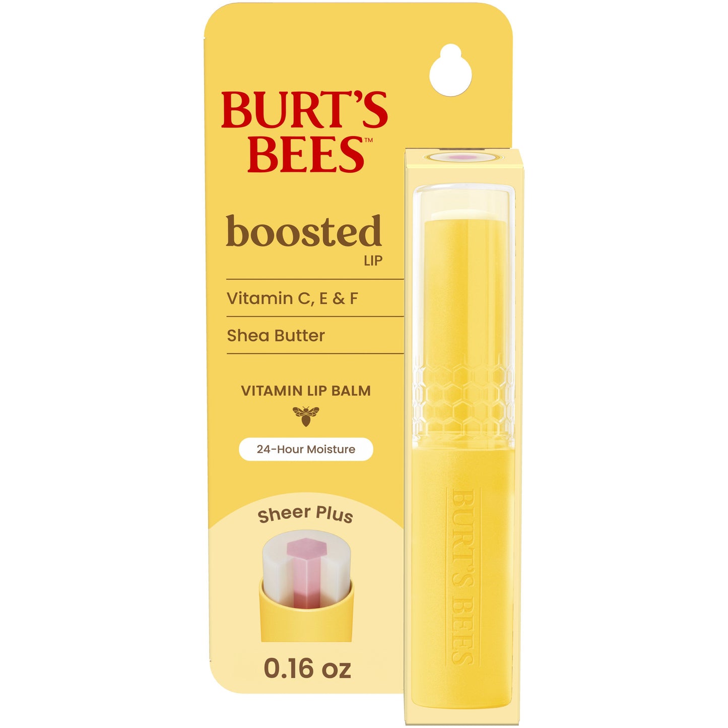 Burt's Bees Boosted Lip Balm - Sheer