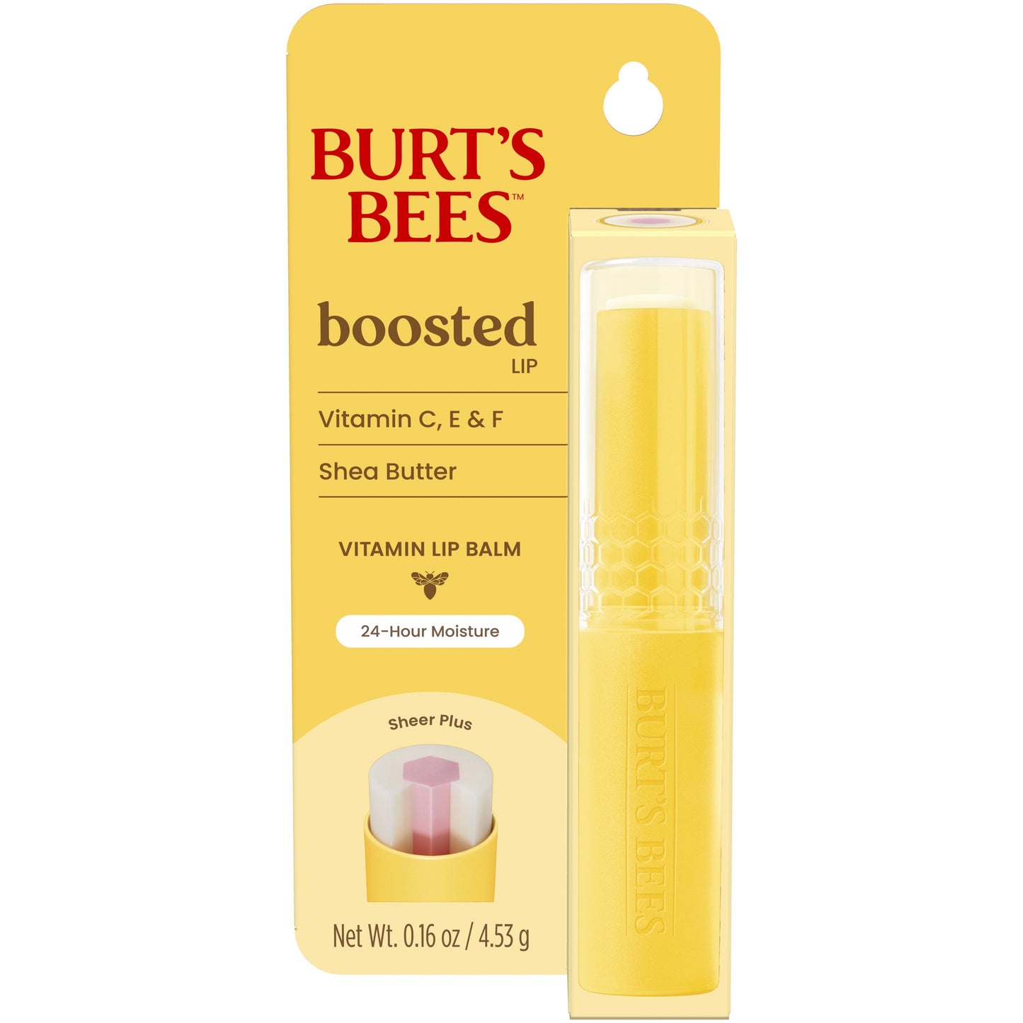 Burt's Bees Boosted Lip Balm - Sheer