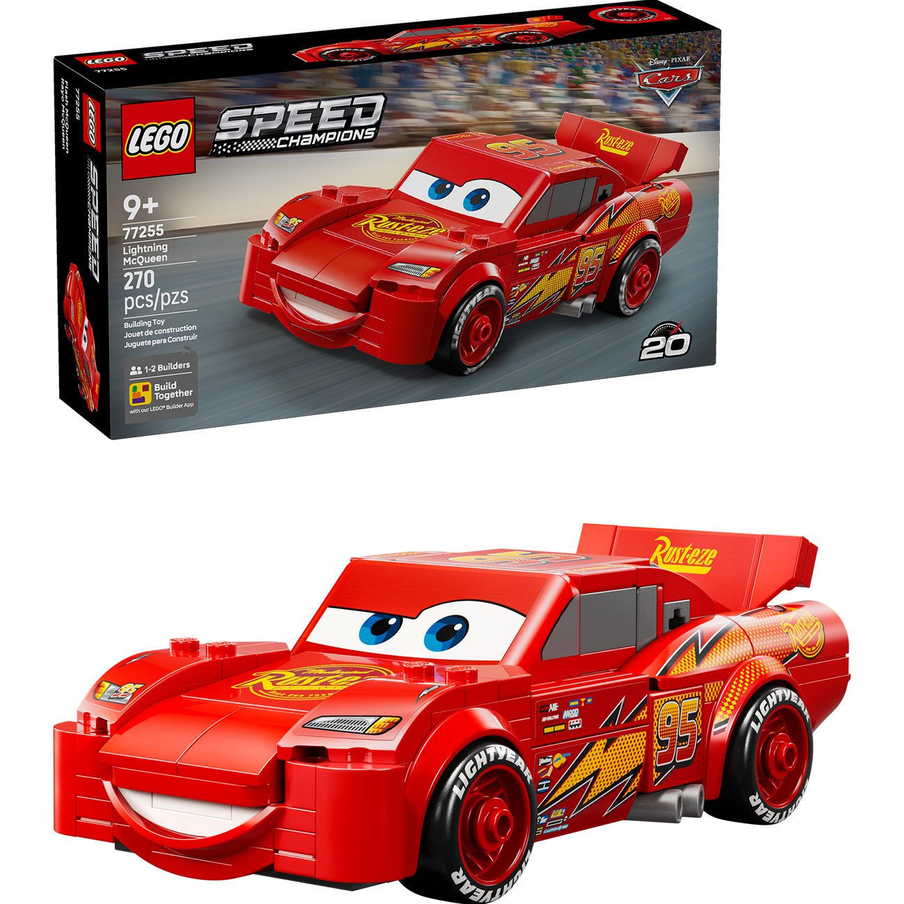 LEGO Speed Champions Lightning McQueen Building Set