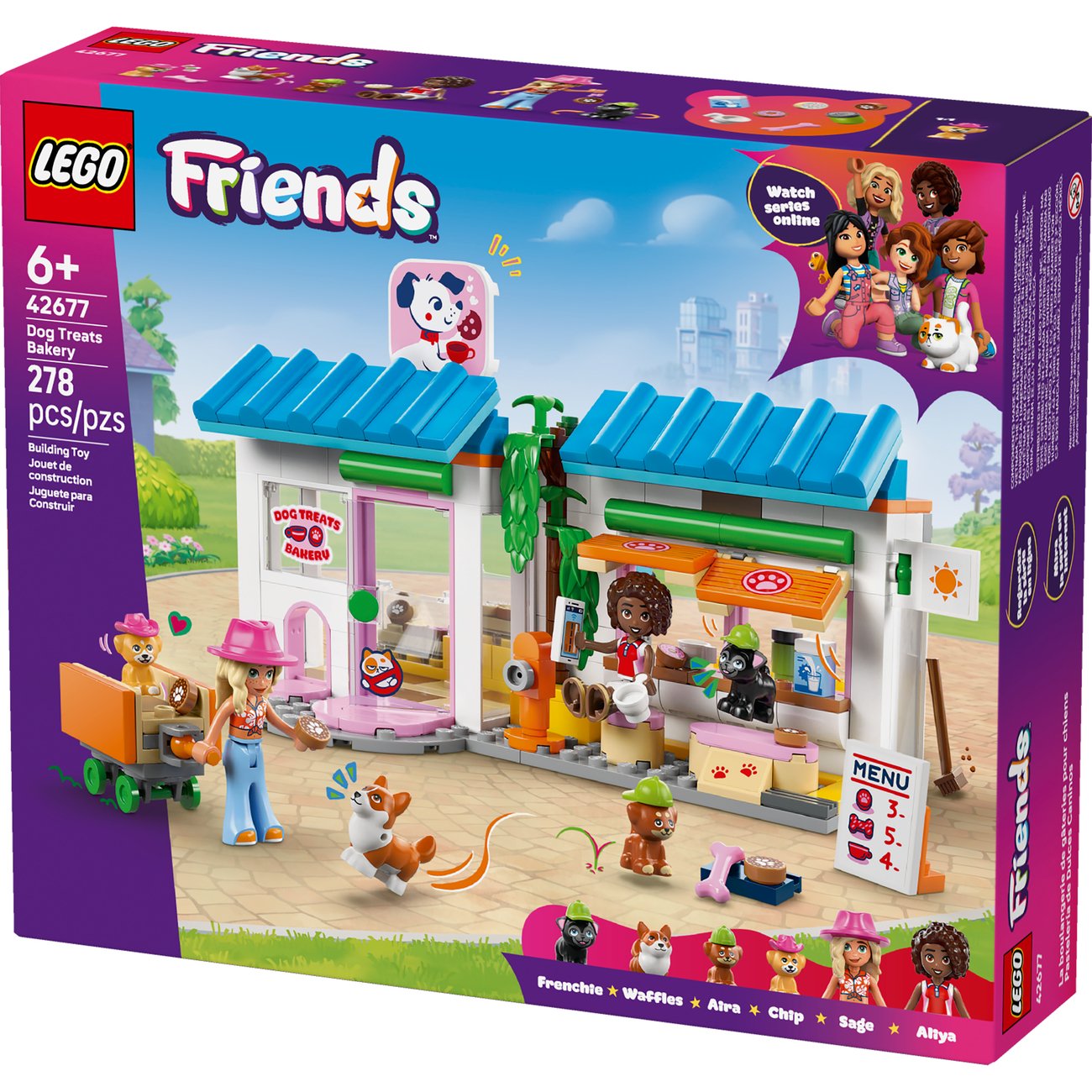 LEGO Friends Dog Treats Bakery Building Set
