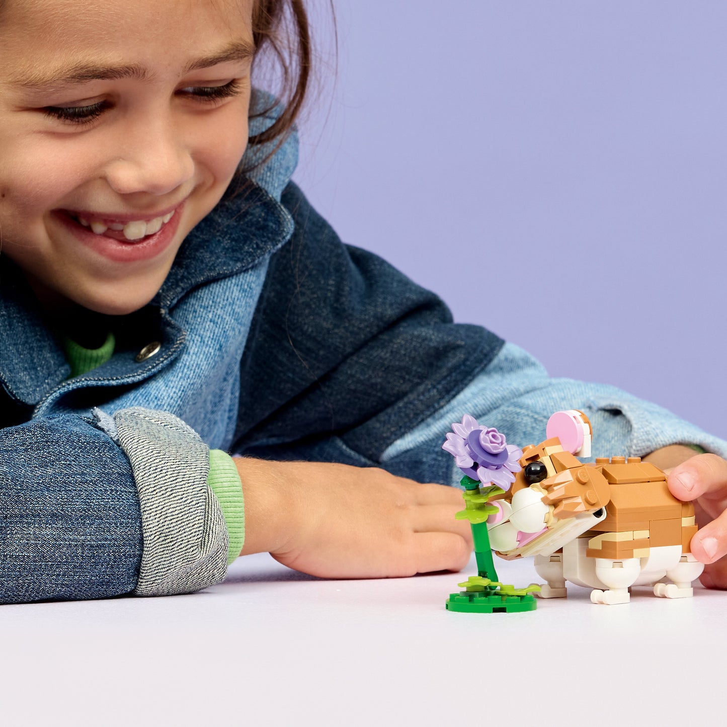 LEGO Creator Cute Hamster with a Flower Building Set