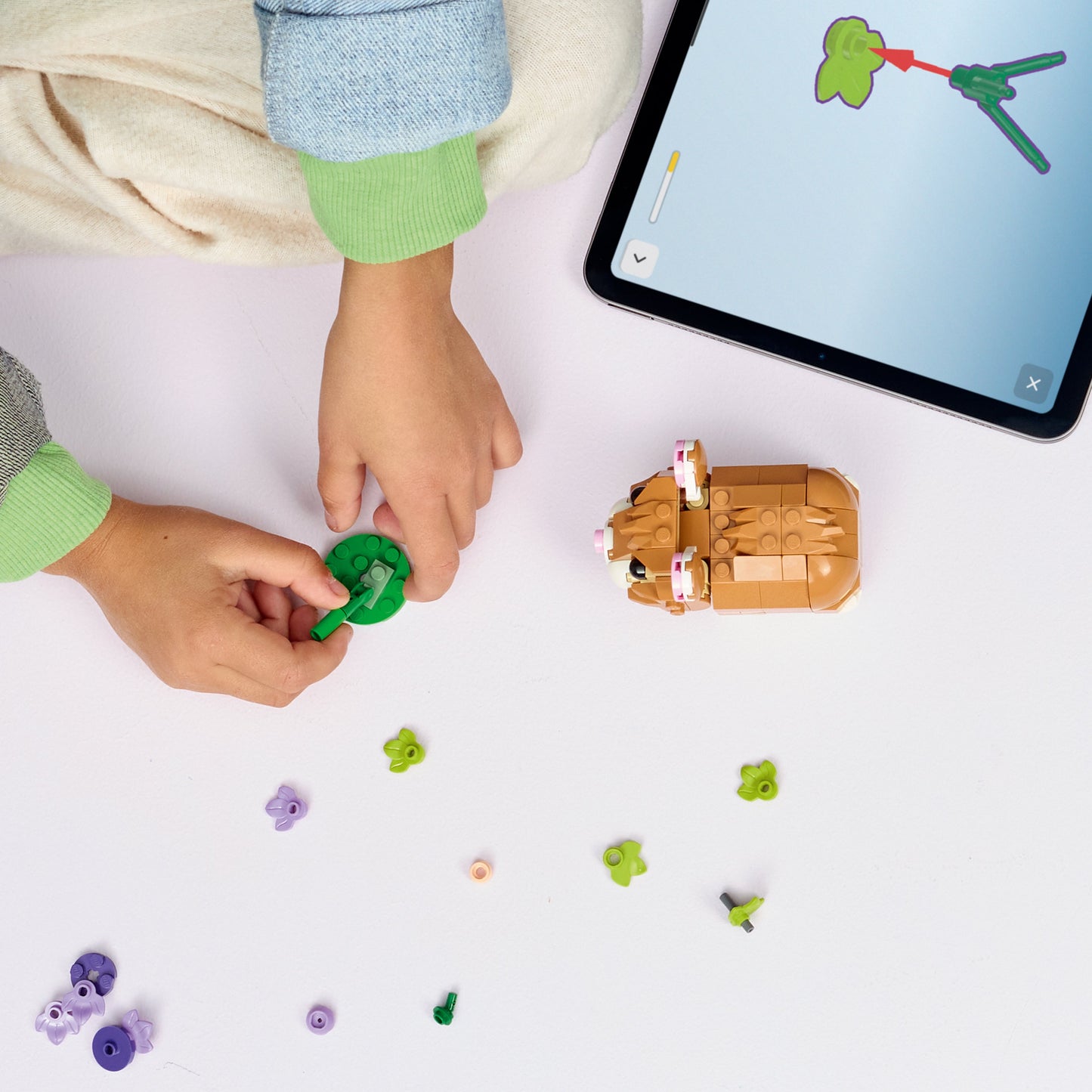 LEGO Creator Cute Hamster with a Flower Building Set