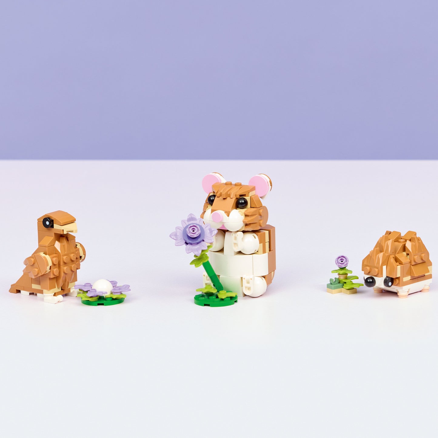 LEGO Creator Cute Hamster with a Flower Building Set
