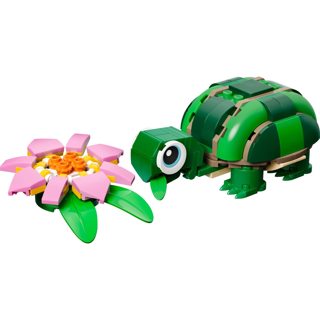 LEGO Creator 3 in 1 Turtle with a Water Lily Flower Building Set