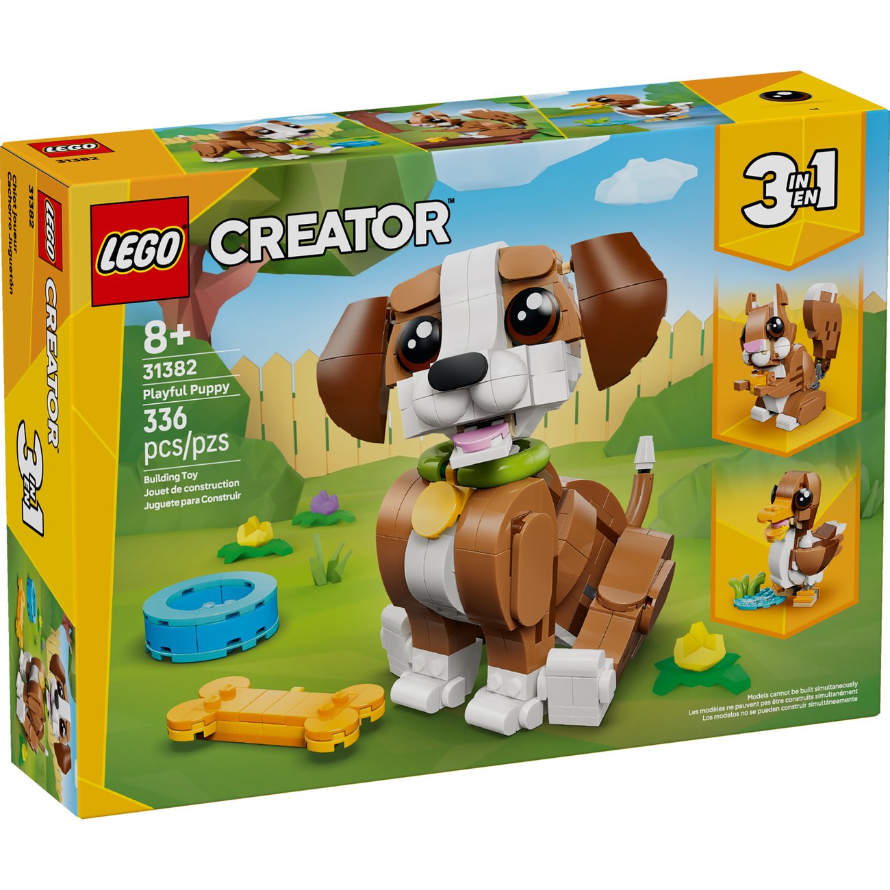 LEGO Creator Cute Animals: Playful Puppy Dog Building Set