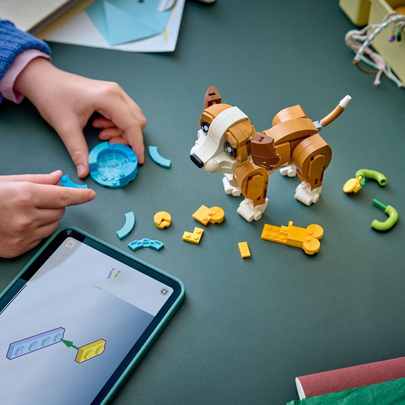LEGO Creator Cute Animals: Playful Puppy Dog Building Set