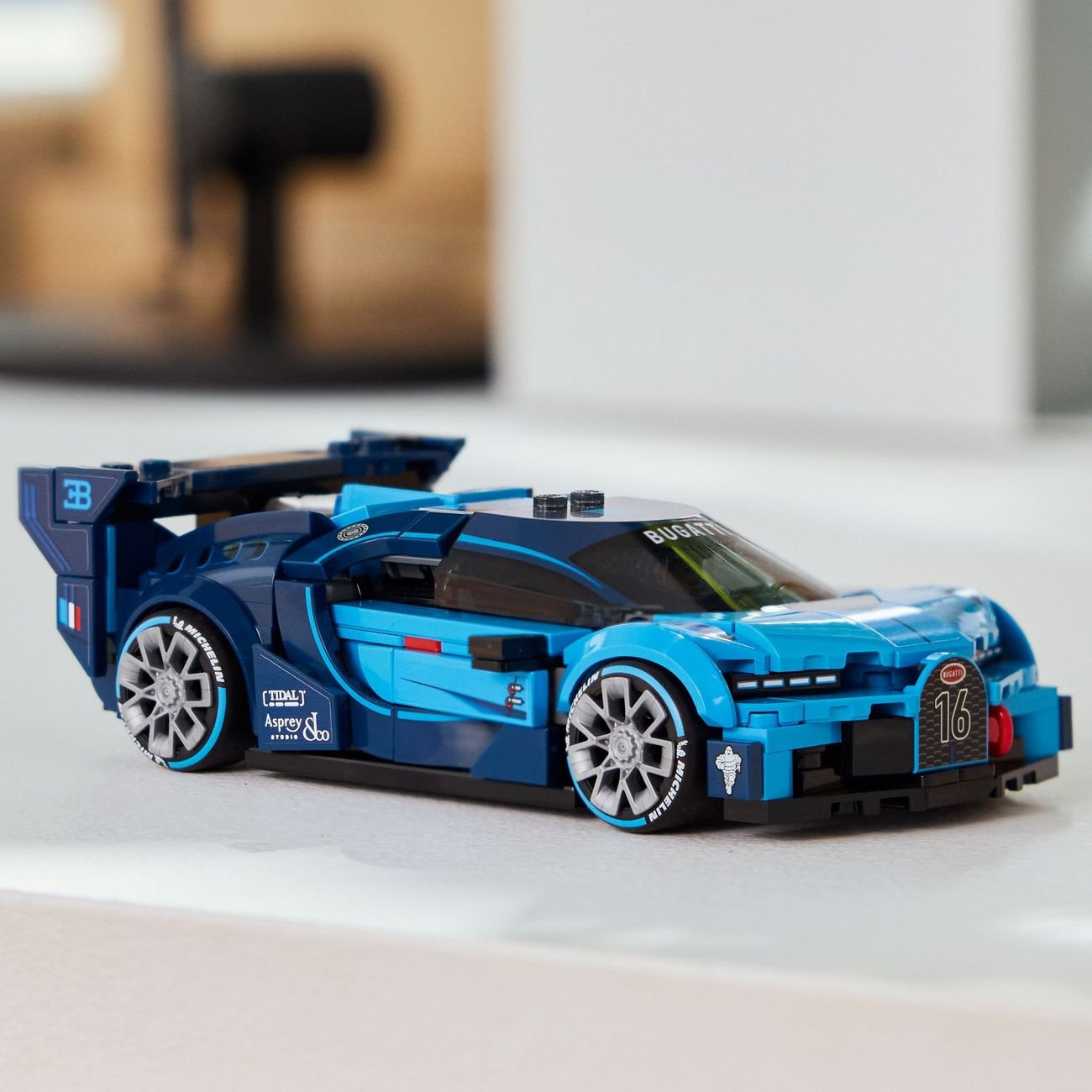 LEGO Speed Champions Bugatti Vision GT Hyper Sports Car Building Set