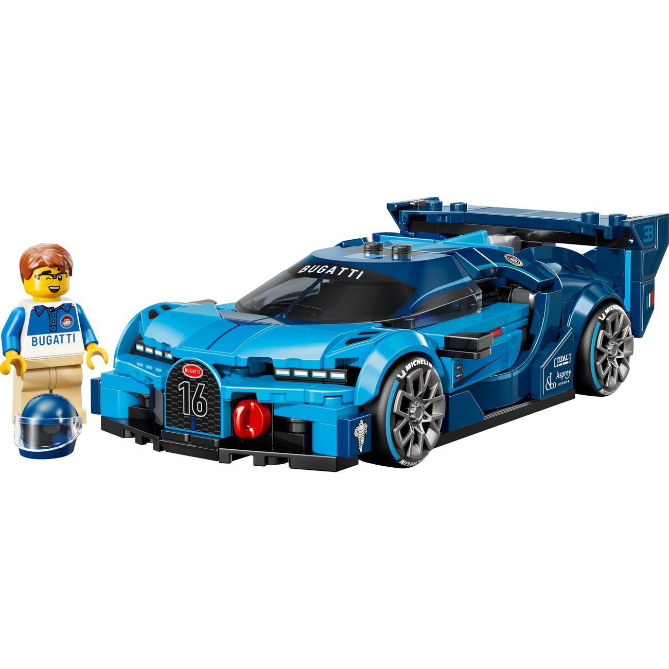 LEGO Speed Champions Bugatti Vision GT Hyper Sports Car Building Set