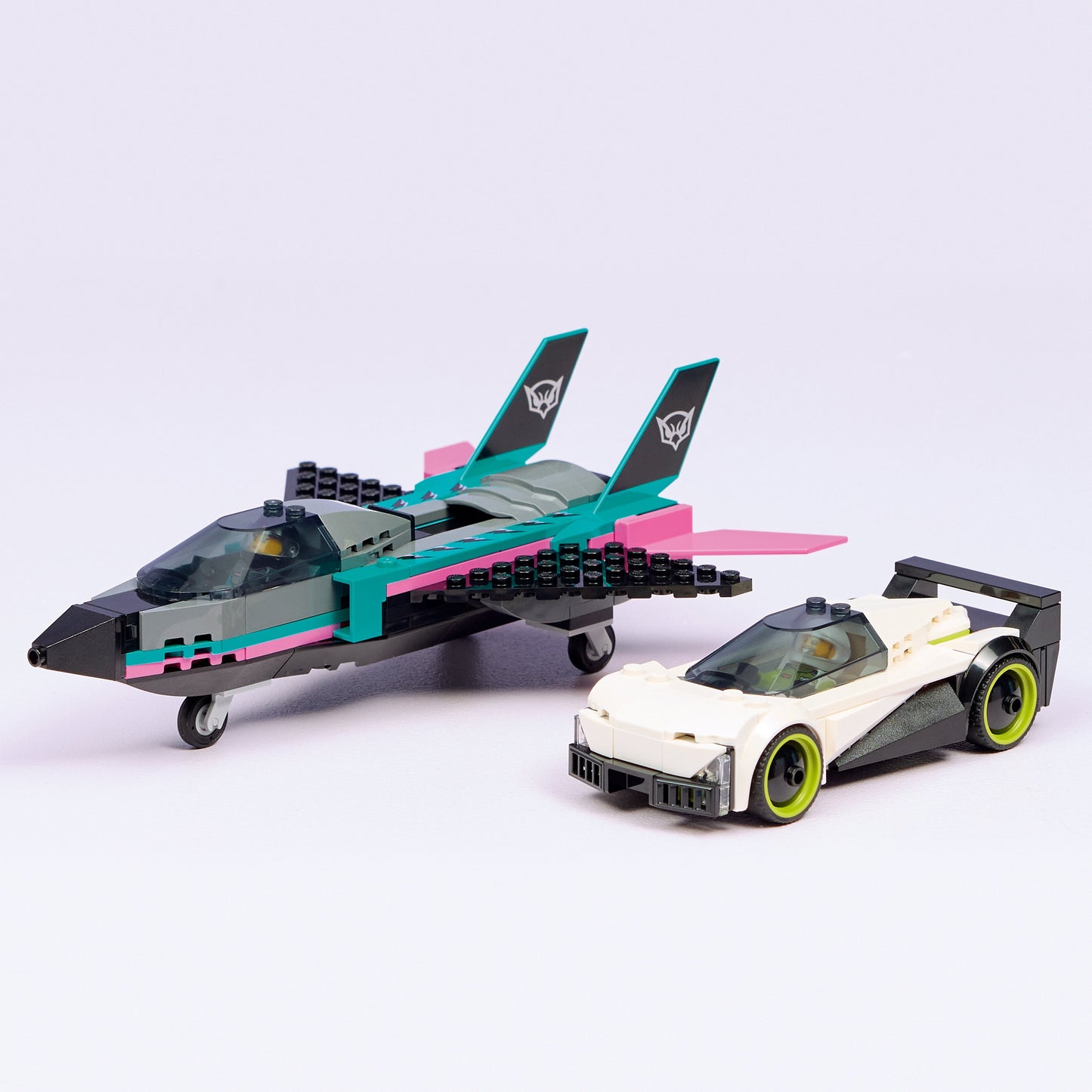 LEGO City Jet vs. Car Building Set