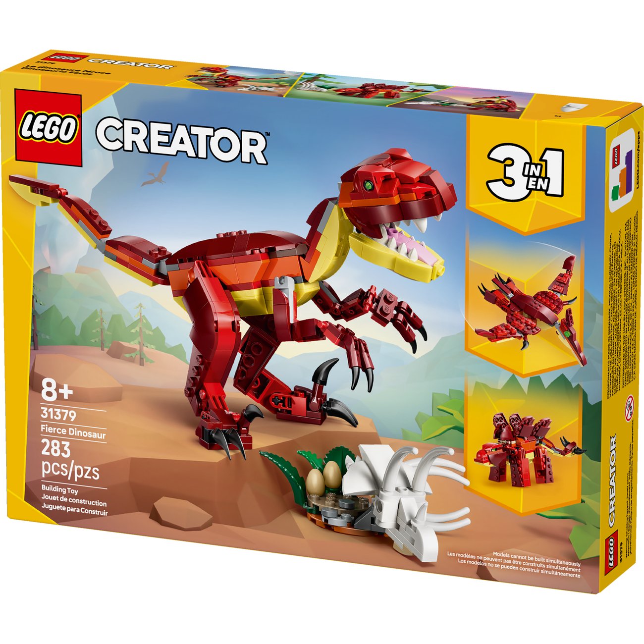 LEGO Creator Fierce Dinosaur Building Set
