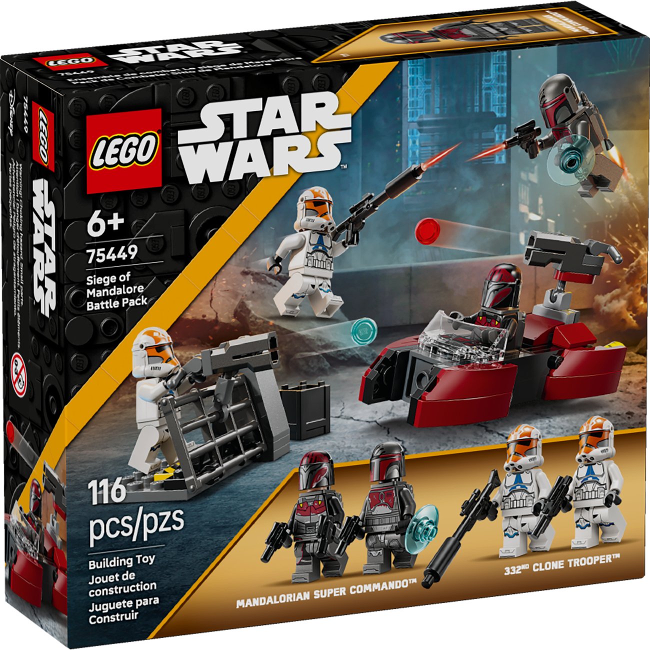 LEGO Star Wars TM Siege of Mandalore Battle Pack Building Set
