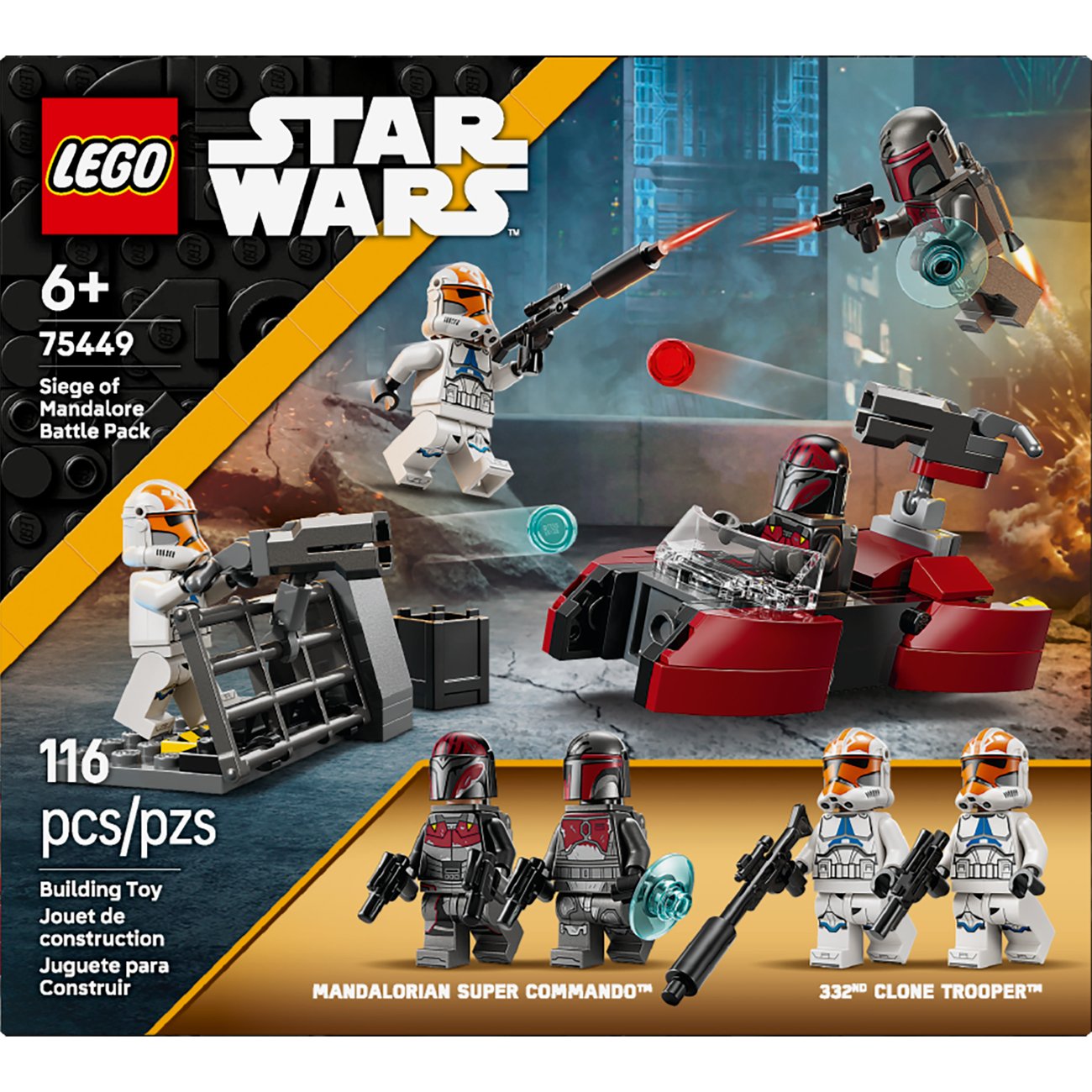 LEGO Star Wars TM Siege of Mandalore Battle Pack Building Set
