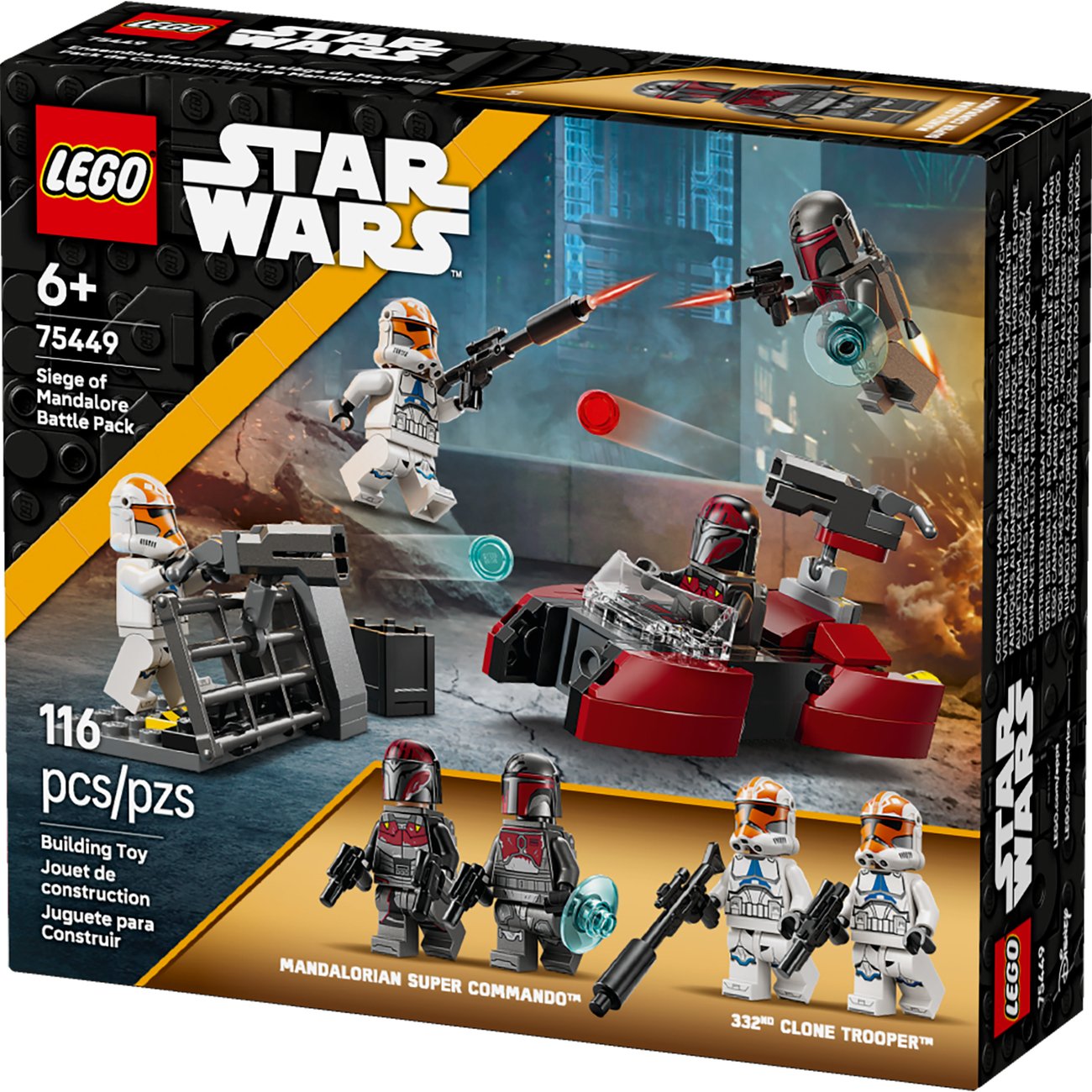 LEGO Star Wars TM Siege of Mandalore Battle Pack Building Set