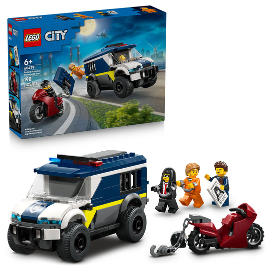 LEGO City Police Prisoner Transport Van Building Set