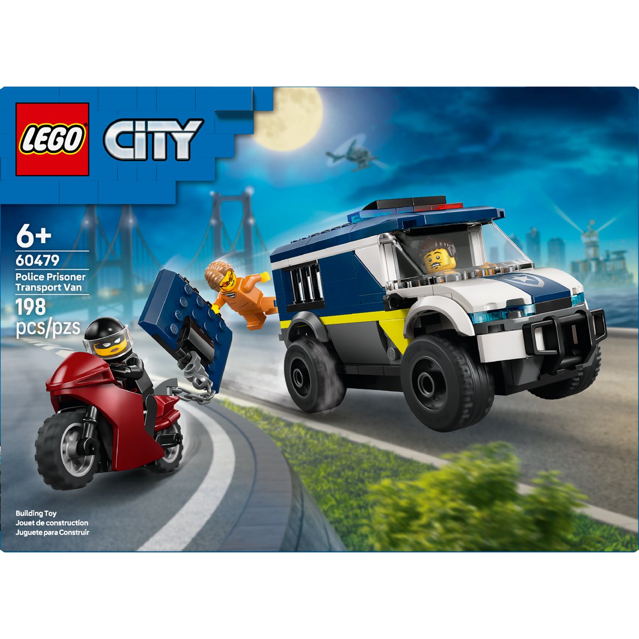 LEGO City Police Prisoner Transport Van Building Set