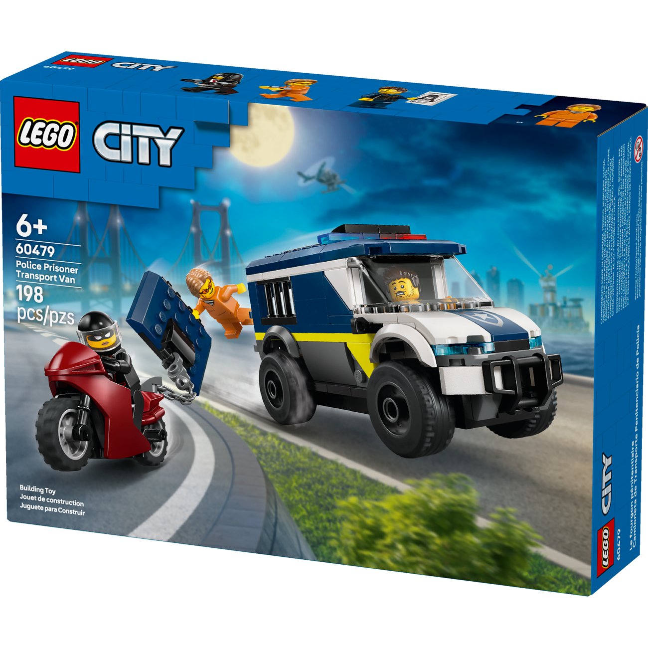 LEGO City Police Prisoner Transport Van Building Set