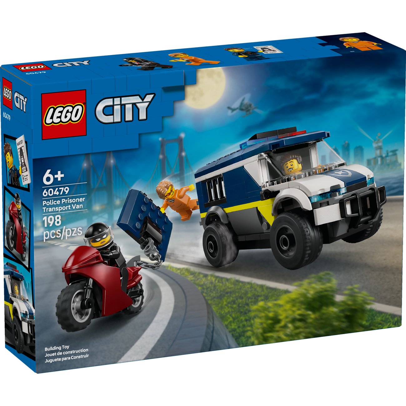 LEGO City Police Prisoner Transport Van Building Set
