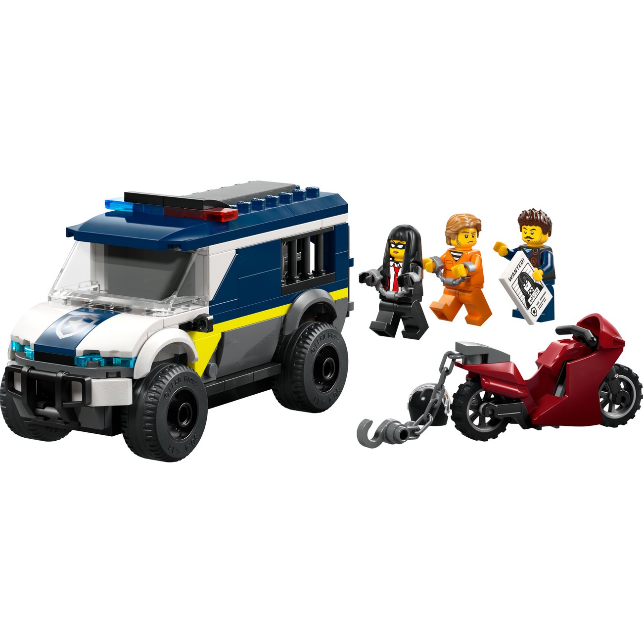 LEGO City Police Prisoner Transport Van Building Set
