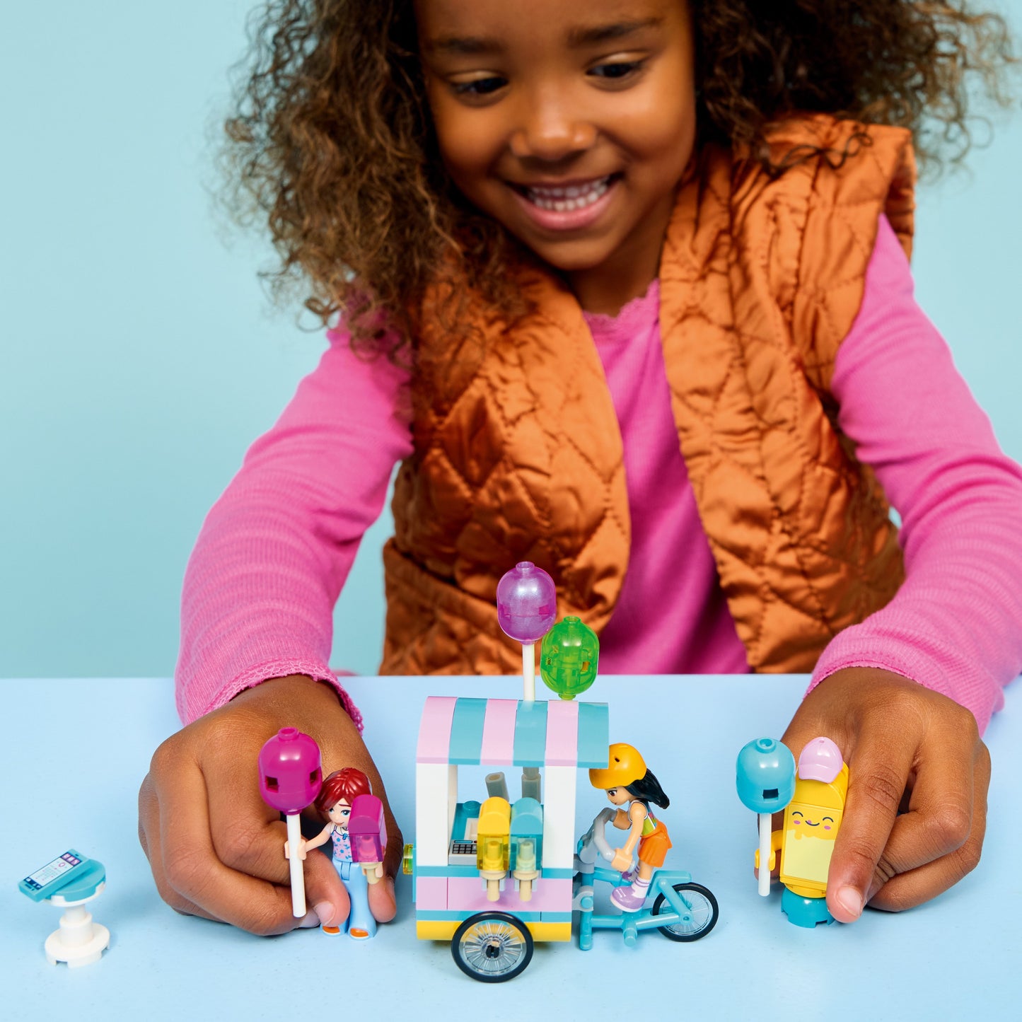 LEGO Friends Ice Cream & Balloon Stand Building Set