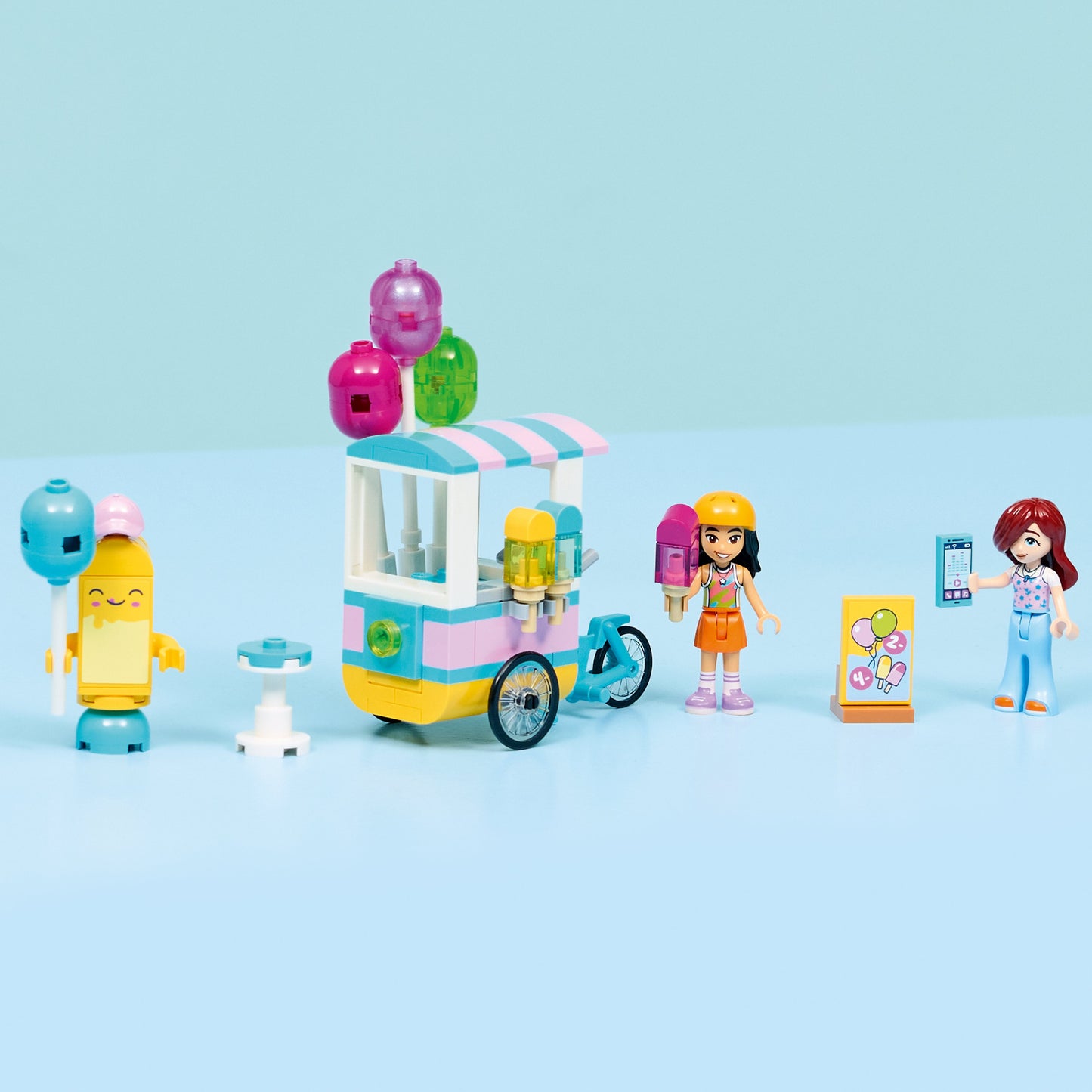 LEGO Friends Ice Cream & Balloon Stand Building Set