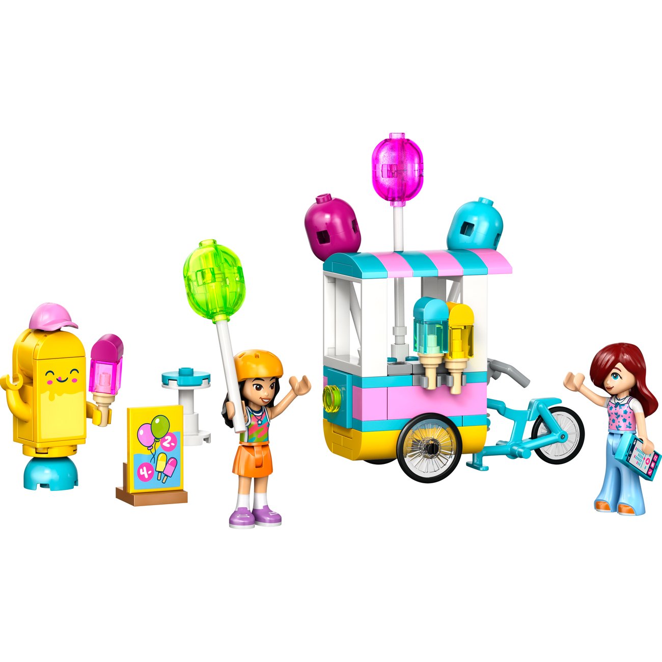 LEGO Friends Ice Cream & Balloon Stand Building Set