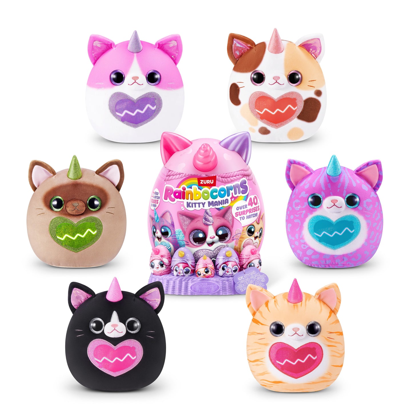 Zuru Rainbocorns Kitty Mania Surprise Egg