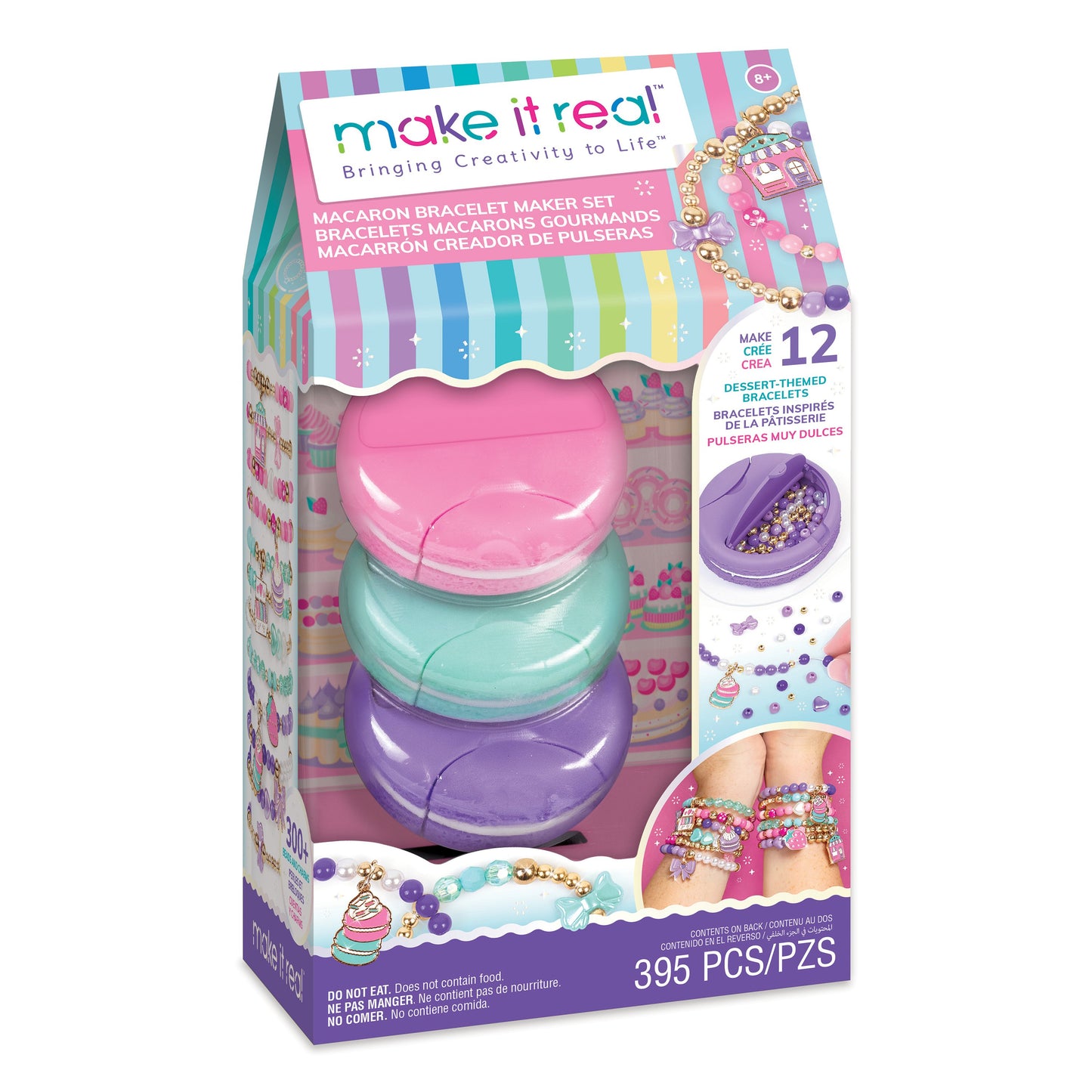 Make It Real Macaron Bracelet Maker Set
