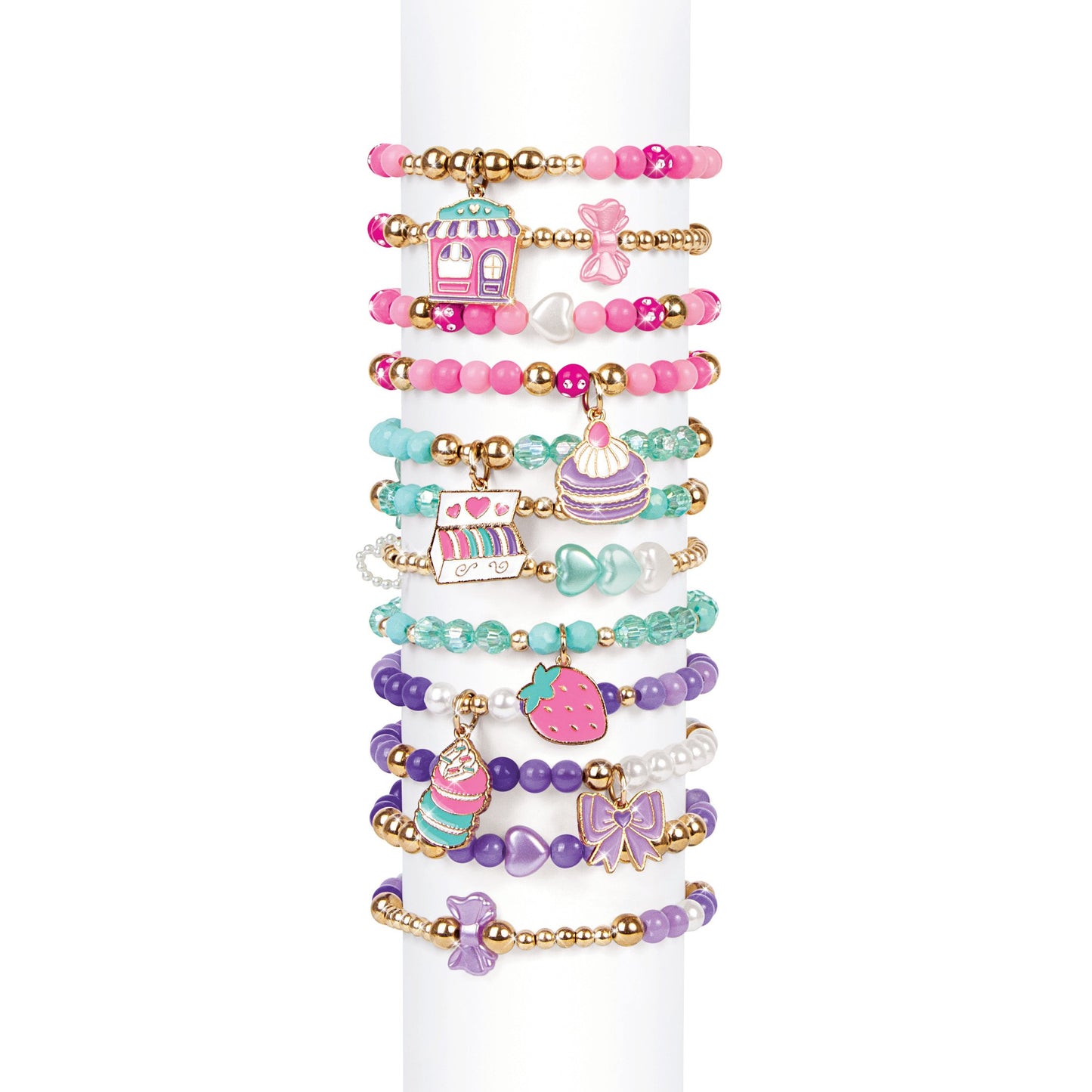 Make It Real Macaron Bracelet Maker Set