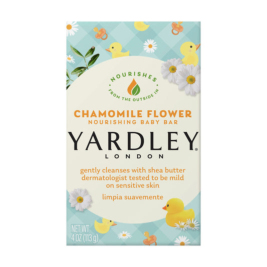 Yardley London Chamomile Flower Nourishing Baby Bar