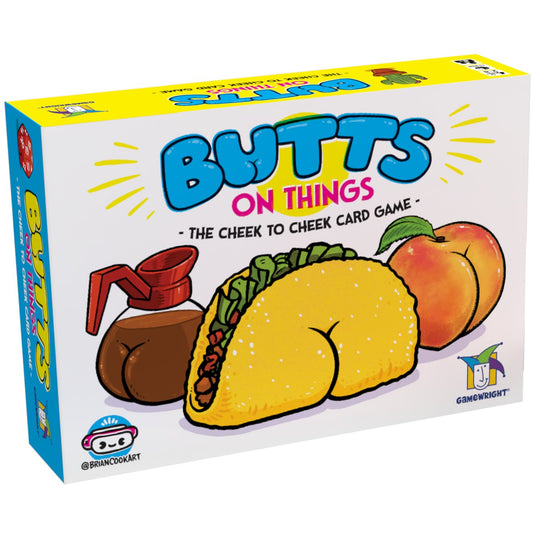 Gamewright Games Butts On Things: The Cheek to Cheek Card Game