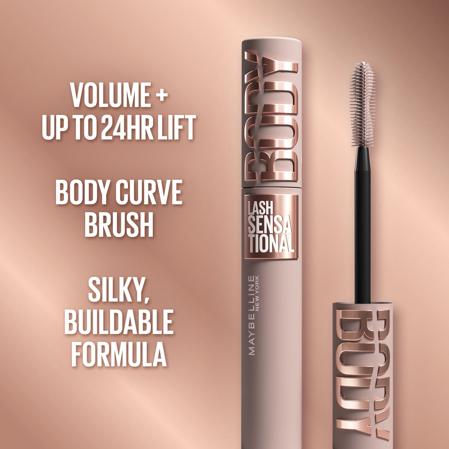 Maybelline Lash Sensational Full-Body Volume Mascara - Very Black