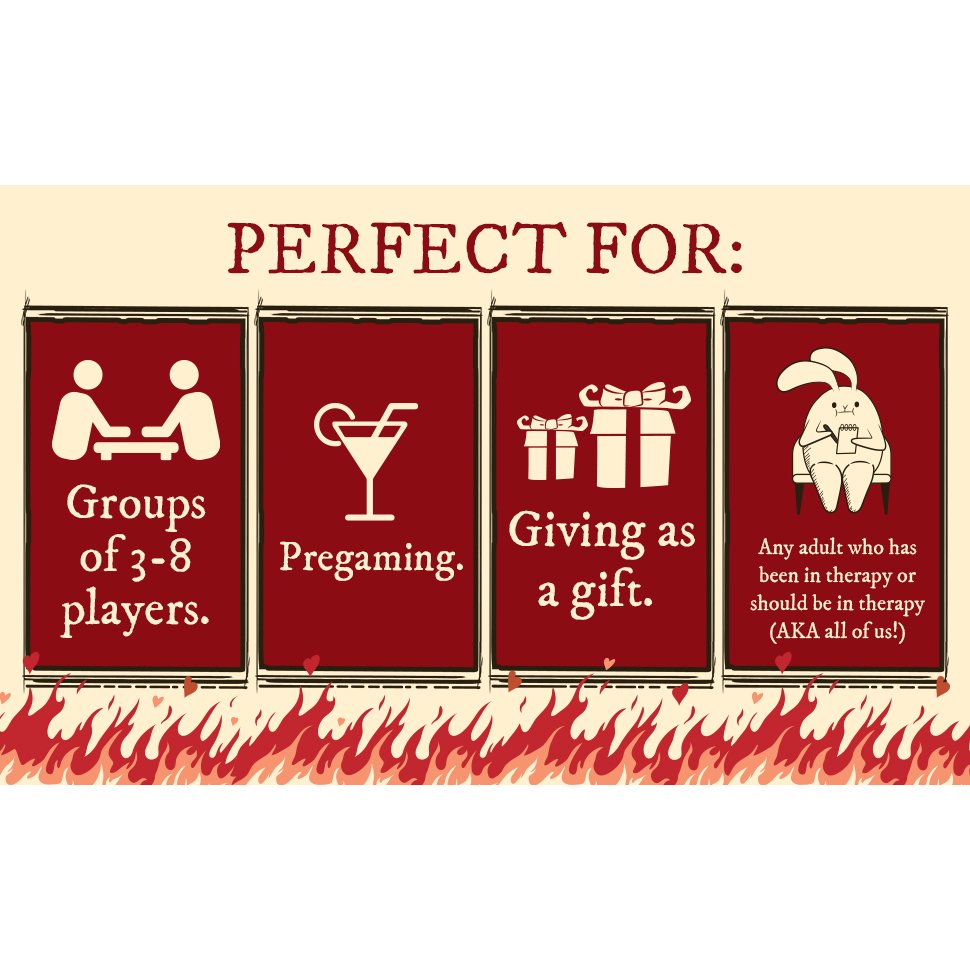 Exploding Kittens Horrible Therapist Card Game