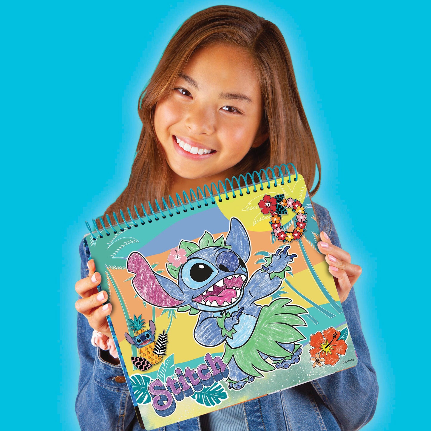 Fashion Angels Disney Stitch Color & Collage Design Set