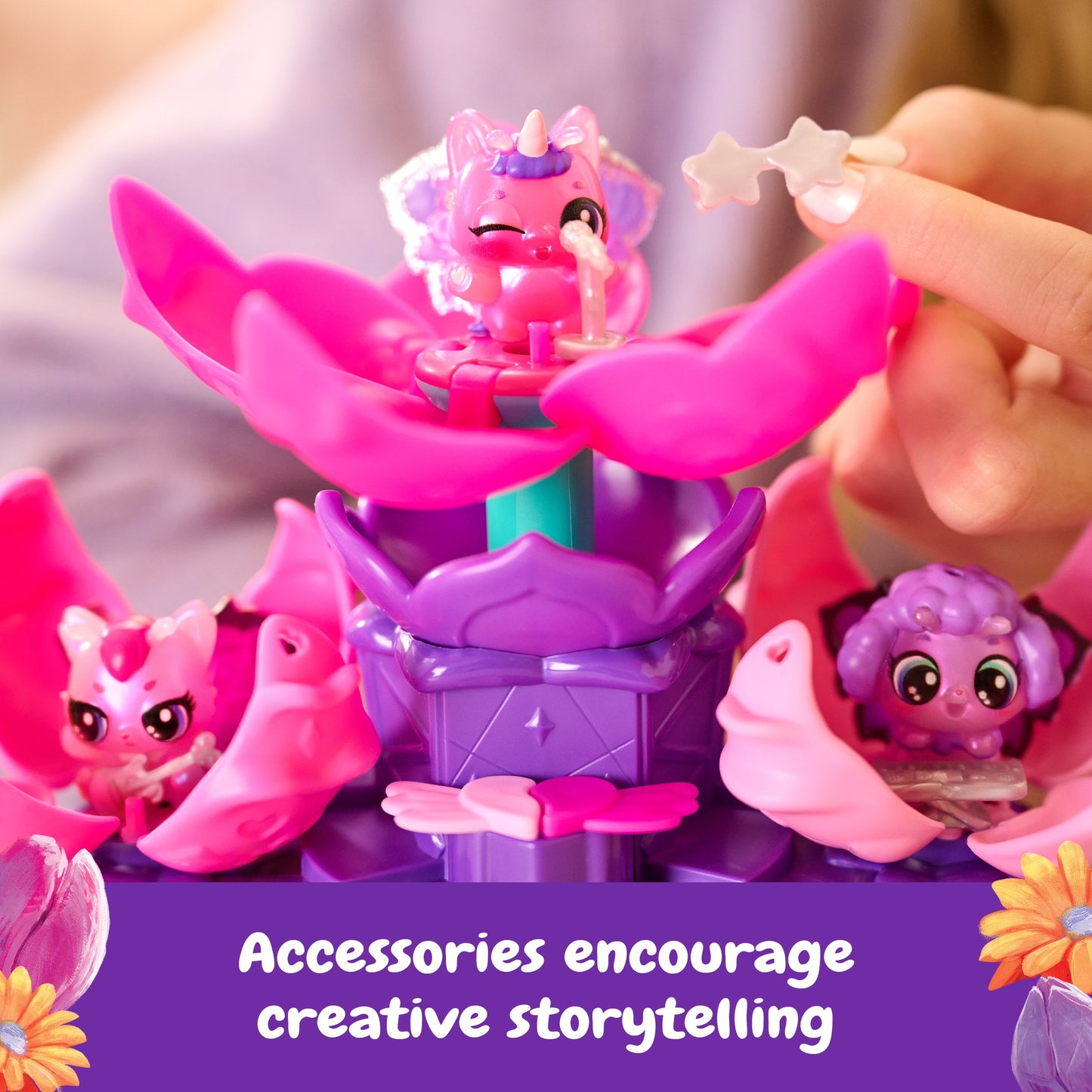 Hatchimals Bloomables Flower Festival Playset