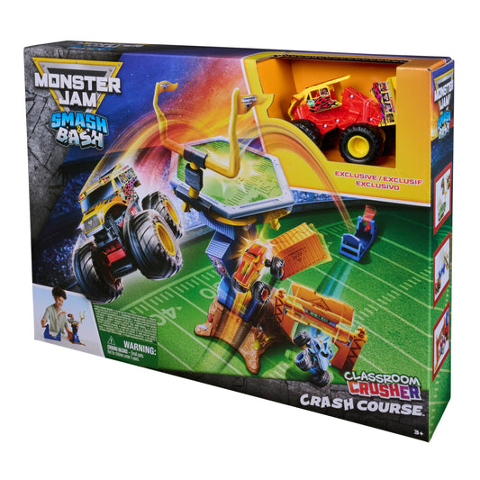 Monster Jam Smash & Bash Classroom Crusher Crash Course