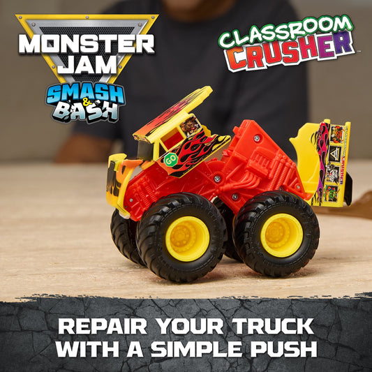Monster Jam Smash & Bash Classroom Crusher Crash Course