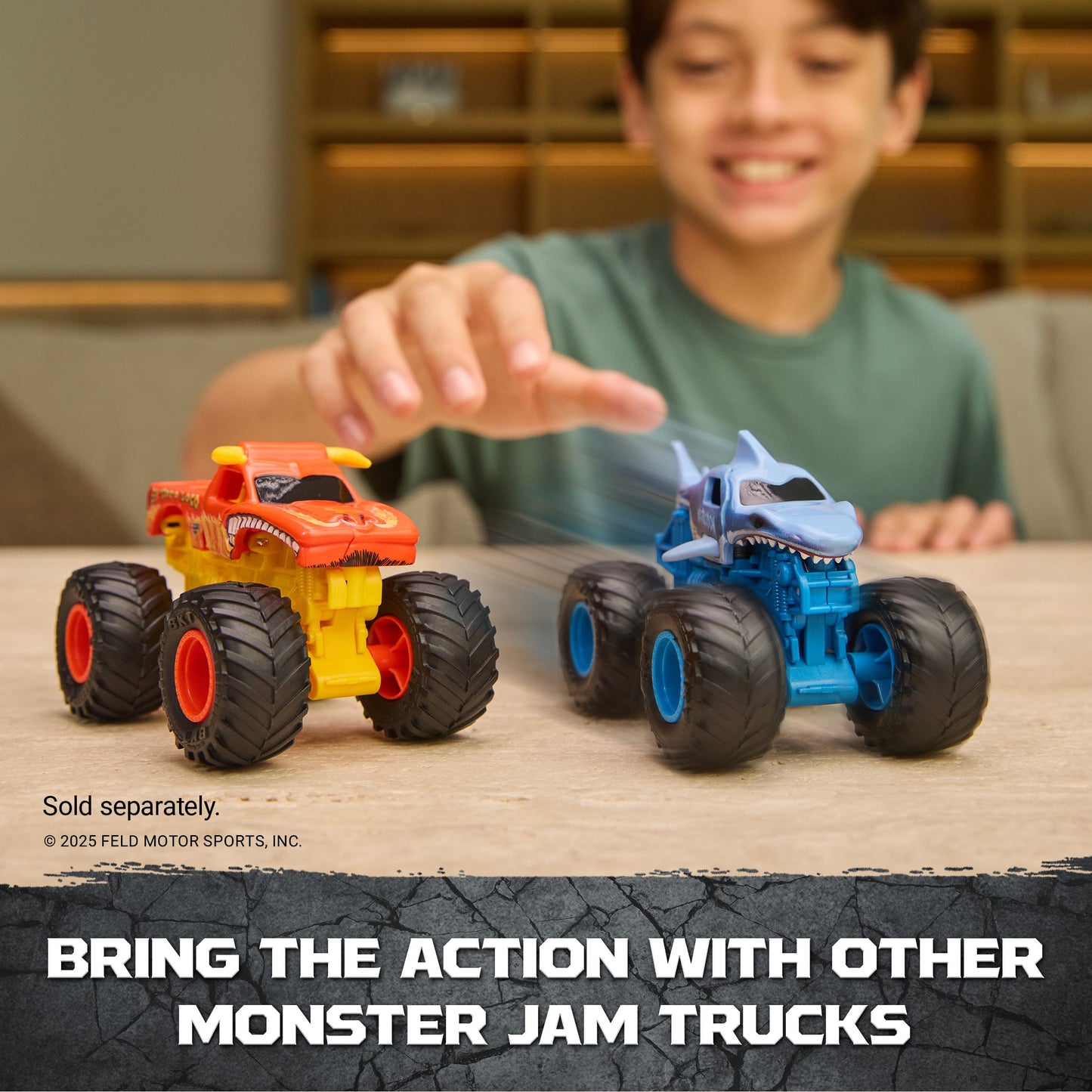 Monster Jam Smash & Bash Classroom Crusher Crash Course