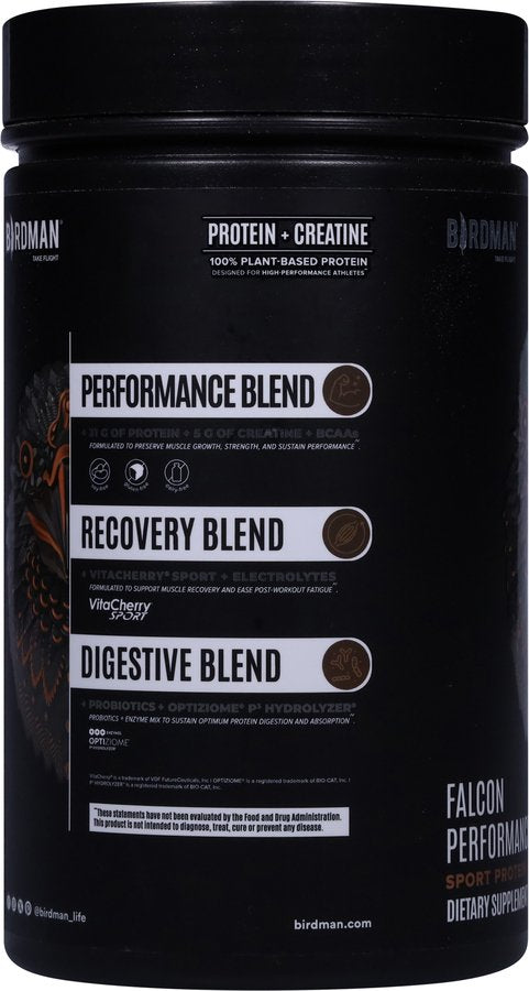 Birdman Falcon Performance 31g Protein + Creatine - Choco Bronze