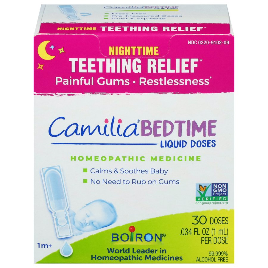 Boiron Camilia Bedtime Liquid Doses - Teething Relief