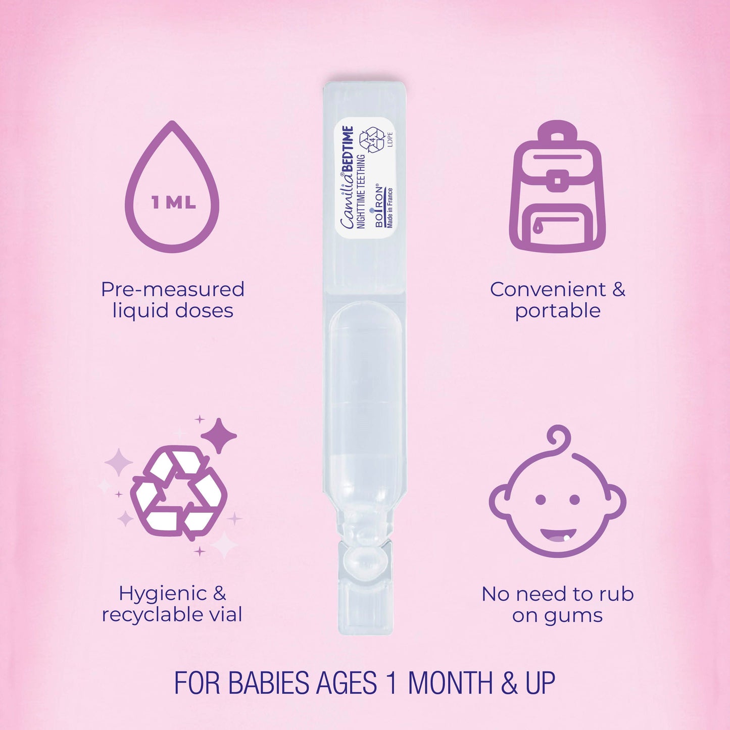 Boiron Camilia Bedtime Liquid Doses - Teething Relief