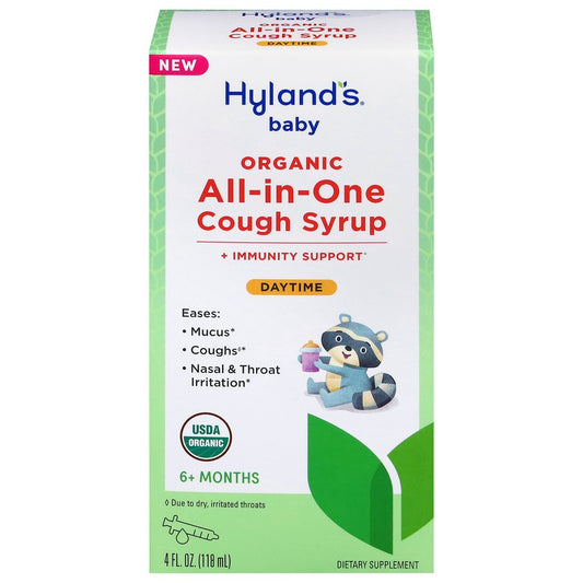 Hyland's Baby Organic All-In-One Cough Syrup - Daytime