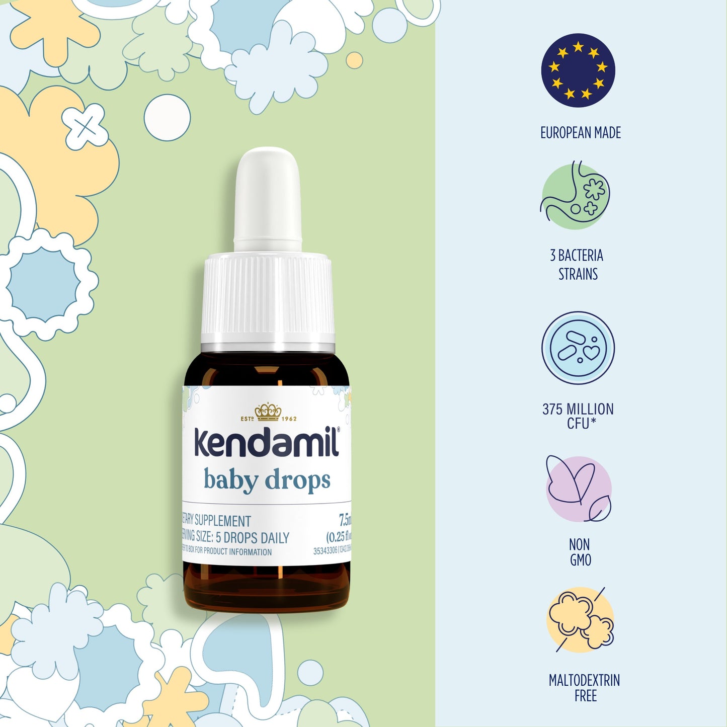 Kendamil Probiotics Baby Drops